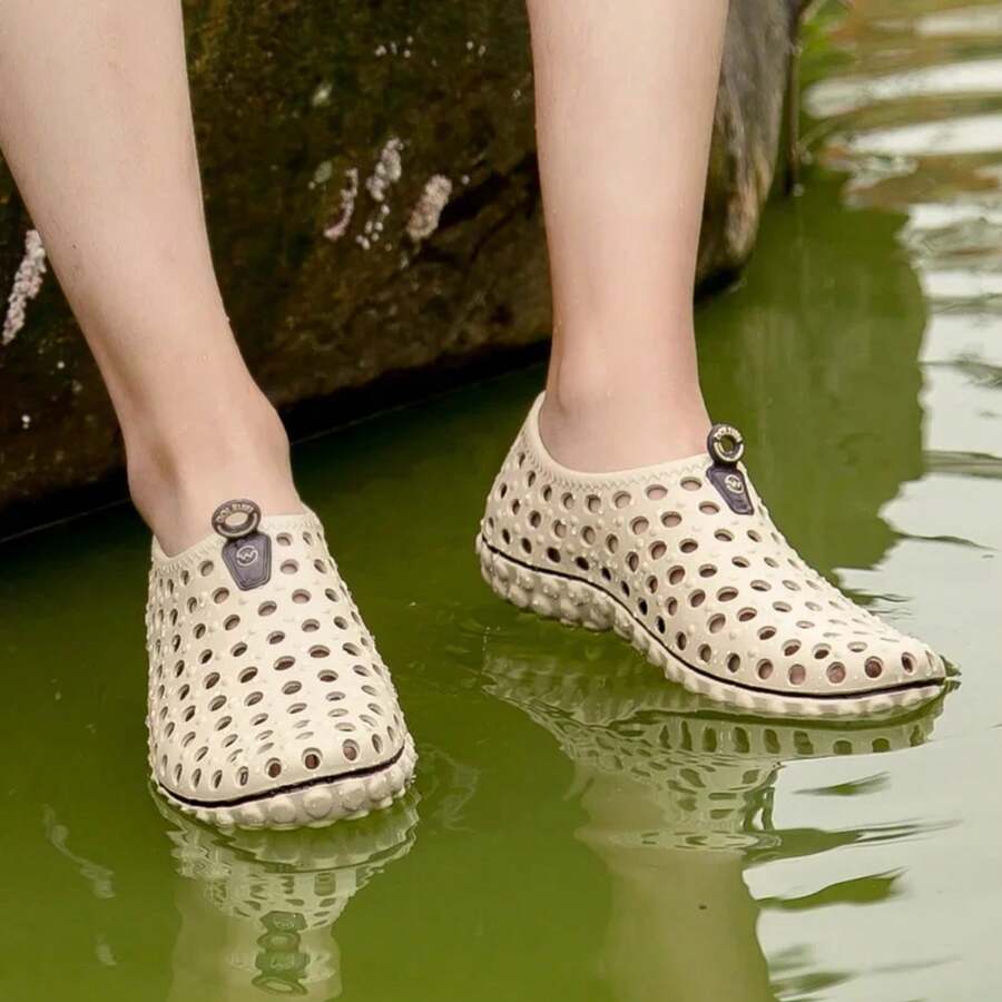 Men's Beach Sandals, Water Shoes, Non-Slip EVA Sole, Large Size, Summer Fashion, New Style