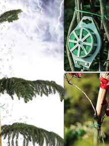 Gardening Ties, Wire, Plastic, Wire, Rose Climbing Plant Fixing Rope, Tie, Wire Support, Flower Tying Tool