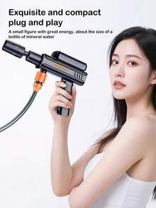 洗车机高压水枪，家用电动锂电池强力清洁工具，增强压力强力洗车