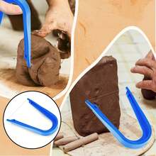 Pottery Clay Wire Cutter, Ceramic Cut Off Tools Plastic Clay Wire Cutter Hand Pottery Tools And Supplies For Cutting Mud Handcraft - Multicolor - View 7