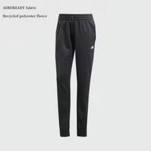 Adidas Women's Simple Fitness High Waist Tapered Pants Plus Fleece Warm Casual Sports Pants
