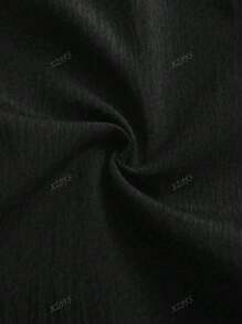 Short décontracté femme de couleur unie et ample
