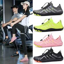 Indoor Fitness Shoes Women's Running Shoes Men's Comprehensive Training Shoes Non-Slip Soft Bottom Yoga Shoes Squat Jump Rope Sports Shoes Men's Outdoor Sports Shoes     Men Sneakers - A34 Grey - View 5