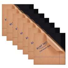 6 PCS Black Cast Acrylic Opaque (No-Transparent) Plastic Sheet 8 X 8 Inch (.118" Thick), For Signs, DIY Projects. - 黑色 - 查看 1