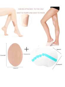 20/10pcs Anti-Chafing Thigh Bands, TPU & Non-Woven Fabric Self-Adhesive Transparent Invisible Thigh Protectors, Sweat-Absorbent Comfortable Body Patches, Prevent Friction - Multicolor - View 6