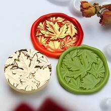 1 Pc, Cluster Flower Plant Series Sealing Wax Stamp Head, Suitable For Cards/Envelopes/Wedding Invitations/Gift Packaging/Suitable For Handmade DIY Production And Gift Sealing, School Supplies, Back To School