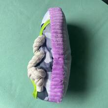 1-Pack Single Sneaker-Style Dog Chew Toy With Knot And Squeaky Ball - Durable Oxford Cloth Dog Chew Toy Suitable For Dogs Weighing 8-25 Lbs, With Interactive Squeaker, Perfect For Indoor And Outdoor Play For Puppies/Small/Medium Dogs. Made Of Nylon, Resistant To Pulling And Chewing, Standard Size Suitable For Various Small Breeds, Not Suitable For Large Dogs Or Aggressive Breeds, A Toy For Gentle Small Dogs.