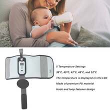 Calentador Mamilas Biberones Portátil Inteligente Con Usb - Celeste - Ver 3