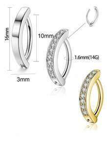 3 Stücke modischer Sommer 14g Bauchnabel Ring Set für Frauen, kubischer Zirkonia Edelstahl Bauchnabelring & umgekehrter Bauchnabelring, Silber Gold Rosa Schleife Bauchnabel Ring Piercing Schmuck Frauen, Y2K Western Edelstahl schwebendes Schleife Bauchnabel Piercing Körperschmuck, Sexy Sommer Strand Bauchnabel Ring Schmuck Accessoires