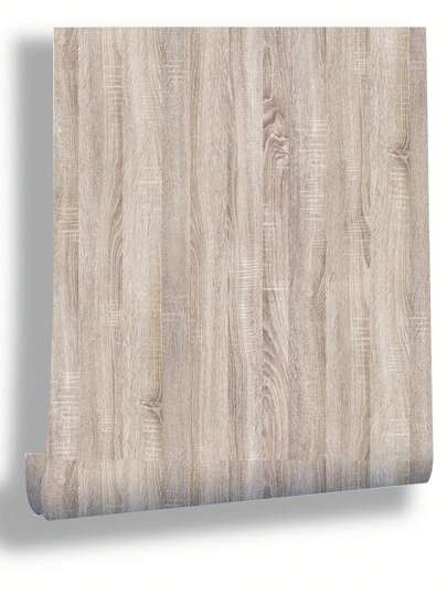 PVC Waterproof Self Adhesive Wallpaper Wand In Rolls Furniture Cabinets Vinyl ative Film Wood Grain Stickers Home Changing Wardrobe ation Materials Supplies view 3