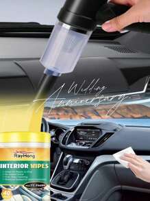 1 pièce Aspirateur de voiture sans fil Aspirateur portable mini sans fil pour voiture et maison Aspirateur sans fil haute aspiration Sèche-cheveux pour animaux de compagnie Aspirateur sans fil portable Souffler et aspirer Aspirateur multifonction (style aléatoire)