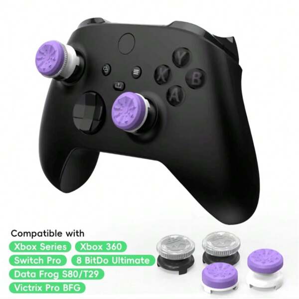 For XB One And XB Series X Controller, Performance Thumbsticks Caps, Joystick Cover, For XB Series S/X Controller Caps,1 High-Rise, 1 Mid-Rise