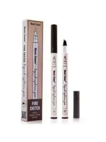 Waterproof Eyebrow Pencil Fork Tip 4 Tips / Eyebrow Pen / Beautiful Eye Highlighter Festa Junina - modelo - 查看 6