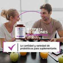 Probióticos 60 Billones y 11 Cepas e Inulina de Agave | Suplemento Alimenticio con Probióticos y Prebióticos a Base de Sábila, B. Lactis y L. Rhamnosus | Cont. 60 caps.