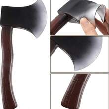 1 pieza Hacha de espuma, divertido accesorio de disfraz de Halloween, juguete de arma de espuma, accesorio para fiesta, utilería para actuaciones, accesorio para fotos