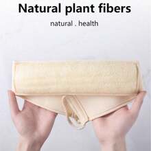 1件套三件套天然丝瓜络长款浴巾 - 温和去角质，深层清洁全身。复活节家居浴室装饰秋季装饰的最佳礼物之选 - 彩色 - 查看 4