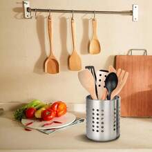 Dishwasher Chopstick Basket, Stainless Steel Utensil Holder, Cutlery Drainer For Organizing Chopsticks, Straws, Teaspoons, And Small Kitchen Tools - Multicolor - View 10