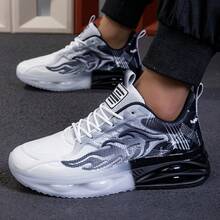 Men Casual Athletic Shoes - 紅色 - 查看 3