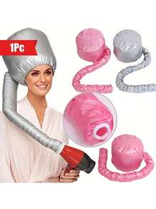 1pc Hair Dryer Cap, Head Type Drying Cap, Home Hair Dryer Blow Drying Cap, Heat Cap For Hairstyling, Perming And Oil Treatment