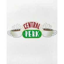 Vanilla Underground X Friends Mens White Short Sleeved T-Shirt | Friends Product | Officially Licensed Merch - White - View 4