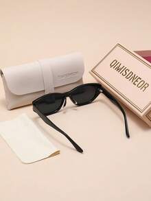 1pc TR Frame TAC Lens Oval Luxury Elegant Sophisticated High-Quality Brand Design Women's Fashion Fashion Glasses, Suitable For Driving, Shopping, Outdoor Activities, Summer Tropical Beach Vacation Accessories, Ideal Gift Choice