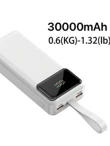 50000/30000mAh Portable Power Bank, Phone Battery Pack With 22W Fast Charger, LED Power Display/Camping Light/USB/Type-C Port, Compatible With IOS/Android Phones And Digital Devices, High Capacity Outdoor Emergency Backup Power Supply - Multicolor - View 14