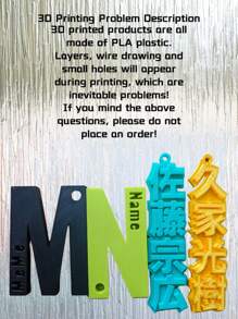 3D Printed Personalized Keychain | Anime Fan Gift, Japan Lover Customized Gift, Anime Birthday Gift, Mother's Day Gift, Japan Customized Gift,Apparel Accessories,Chic Autumn, Utilitarian Chic