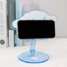Hello Kitty Soporte plegable de acrílico duradero en forma de Kitty Cinnamoroll de Sanrio Kawaii para tablet, teléfono y escritorio. Decoración y regalo compatible con iPhone, Android y otros teléfonos, ideal para cumpleaños, familia y amigos
