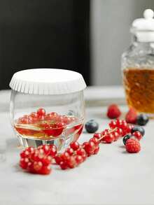 1/50/100/150个一次性纸杯盖，可堆叠玻璃可重复使用旅行浓缩咖啡杯盖 - 彩色 - 查看 5