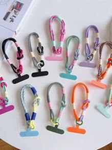 Vintage Phone Lanyard, Wrist Cord, Camera Strap, Summer Hand Holding Rope, Dopamine Wrist Strap, Anti-Lost Strap, Key/Earphone Holder, Card Clip, Phone Accessories
