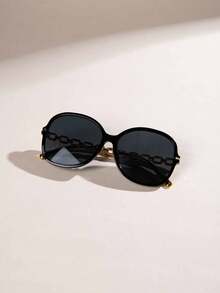 2 件/1 件女士塑料方形框架时尚眼镜，适合旅行、度假、海滩、驾驶、户外、度假、街头、派对的时尚配饰，方形墨镜