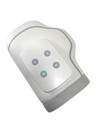 Masseur de main avec fonction de compression et de chaleur, masseur de poignet portable rechargé par USB, 3 niveaux de contrôle de température et 5 niveaux d'intensité, 3 modes, cadeau idéal pour les hommes et les femmes, outil de relaxation musculaire, conception compacte, batterie longue durée, cadeau idéal pour les hommes et les femmes