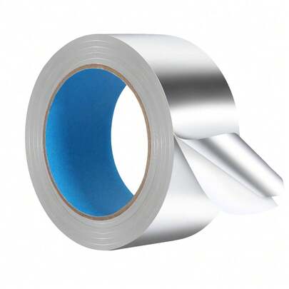 Aluminum Foil Tape Professional Grade 2 Inch X 30 Feet (10yard Length) Thick 5.3mil (2.4mil Foil And 2.9mil Backing Paper) For HVAC, Ducts, Pipes, Metal Repair, Heating Cable Application Etc