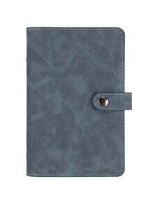 A6 Soft Leather Snap Loose-Leaf Binder Wallet With Cash Envelopes, Pockets For Budget Planning, Travel Finance, Expense Tracker, Journal, Diary Planner,Back To School,School Supplies