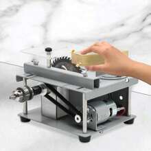 Tischkreissäge Mini Tischsäge Holzbearbeitung Bank Säge 10000rpm DIY Schneidwerkzeug