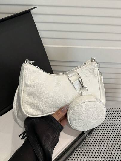 Monedero cuadrado con patrón geométrico mini, bolso bandolera cuadrado con patrón retro clásico para mujer con bolsillo colgante