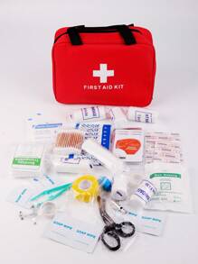 Kit de primeros auxilios extra grande, kit de primeros auxilios grande, kit de primeros auxilios pequeño, paquete médico para automóvil/farmacia/estudiante, kit de emergencia portátil para viajes, adecuado para regalos de Navidad y Año Nuevo para bolsa de kit de emergencia