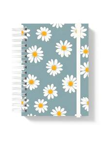 Moreih Paper Premium Notebook 200 Pages (100 Sheets) A5 - Daisy - View 1