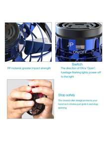 1pc/2pcs Levitating Finger Spinner, Air Power Gyro Spinner With Free Flight Rotation, Creative Sensor Flying Toy For Teens