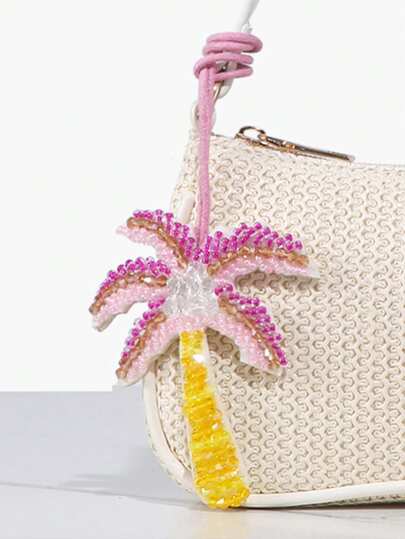 Novachic 1ชิ้น สไตล์วันหยุด ปลาดาว ปาล์ม ทะเล เต่าทะเล สัตว์ ลูกปัด จี้ห้อยกระเป๋า เหมาะสำหรับ วันหยุดฤดูร้อน ชายหาด (สีเชือกอาจแตกต่างกันเล็กน้อยในแต่ละชุด) กระเป๋าชายหาด เครื่องประดับชายหาด ของตกแต่งกระเป๋าเป้,ลูกปัด,ลูกปัดฝัง,ลูกปัดเล็บแฮนด์เมด