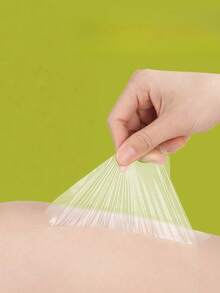 2/6/10 Stücke transparente Körperauflagen zum Schutz vor Scheuerstellen, unsichtbares Tape für die Innenseite der Oberschenkel, hochelastische Beinbandagen, wasserdichtes Einmal-Knie- und Wadentape - Verschiedenfarbig - Übersicht 8
