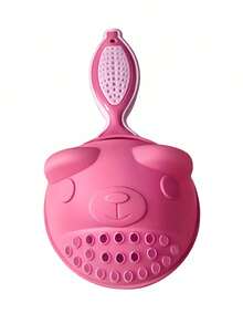 1pc Cartoon Shampoo Cup, Baby Shower Head, Children's Bathing & Hair Washing Assistant, Prevents Kids From Fearing Hair Washing, Cute Shampoo Cup Also Can Be Used As Toothbrush Cup (Random Style) - Pink - View 7