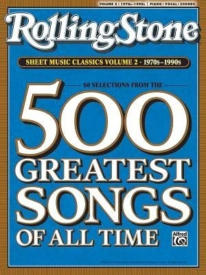 Pre-Owned Rolling Stone Sheet Music Classics, Volume 2: 1970s-1990s (Paperback) By Alfred Music - Single Book - View 1