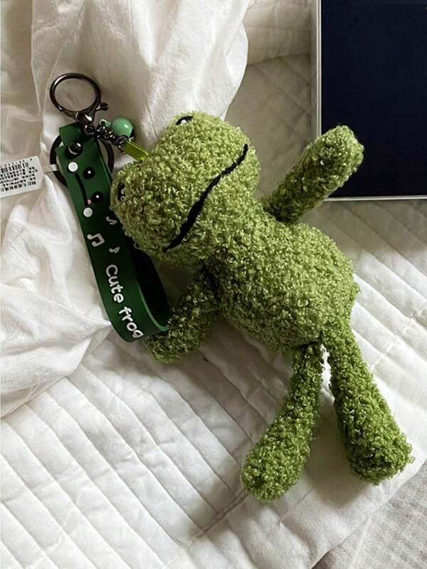 Miguno Green Frog Cute Bag Charm, Suitable For Holiday Gifts