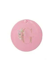 Specchietto da tasca scorrevole con lettere iniziali floreali in oro da A a Z stampate, specchio compatto portatile, specchio per il trucco, specchio da toilette, specchio da viaggio, mini specchio da mano, specchio per il trucco per uso quotidiano, viaggio e feste, un piccolo regalo carino e divertente, necessario per il ritorno a scuola, regali per la stagione dei balli di fine anno, per uso quotidiano, appuntamenti, compleanni, festività, ritorno a scuola, estate, vacanze, spiaggia, viaggi, pendolarismo, regalo per la laurea
