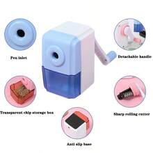 学生卷笔刀，手摇自动装铅卷笔刀，返校，学校用品 - 鉛筆削筆器 - 查看 4