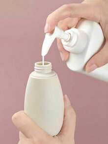 1pc Refillable Silicone Travel Bottles Leak-Proof Squeezable Silicone Travel Size Containers, Silicone Travel Bottle Set For Filling Cosmetic Shampoo Liquids, Leak-Proof Refillable Containers, Practical Travel Bottle Set, Travel Toiletry Bottle Shampoo Travel Container Travel Shampoo Container PP Lotion Bottle,Travel Essentialsvacation Holiday - Multicolor - View 2