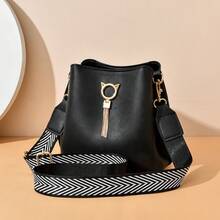 Women Top Handle Bags - 黑色 - 查看 1