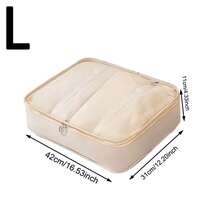 Light Luxury Style Simple And Fashionable Multiple Sizes And Specifications Storage Travel Bag Set Simple Business Trip Travel With Luggage Bag Multifunctional Lightweight Breathable Clothing Storage Bag