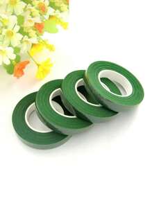 1/2/4pcs Floral Tape, Green Self-Adhesive Flower Stem Wrapping Tape, High Quality Waterproof Floral Tape, DIY Wedding Bouquet Stem Wrapping Packaging Materials, Flower Shop Valentine's Day Mother's Day Father's Day Bouquet Wrapping Materials, Bouquet Tape For Bouquet Wrapping And Flower Arrangement Decoration, Wedding Supplies